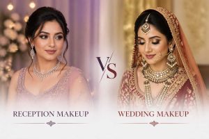 Reception Makeup vs Wedding Makeup