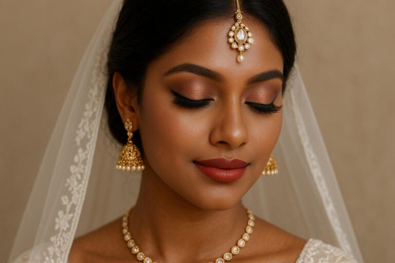 Choosing the Perfect Bridal Makeup for Dusky Skin