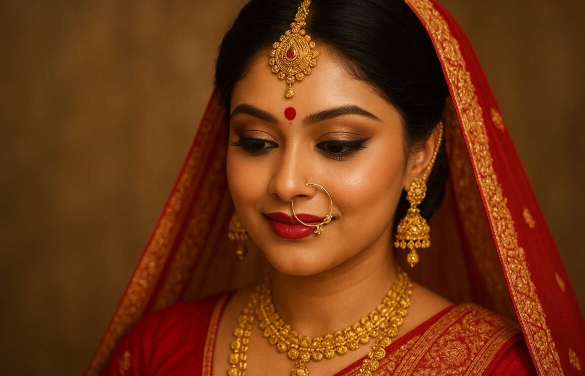 Bengali Bridal Makeup Look: Step-by-Step Guide, Products & Traditional Styling Tips